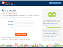Tablet Screenshot of fazilat.com